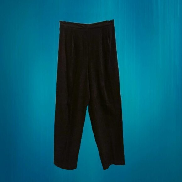 Positive Attitude Black/Tan Women's 2-Piece Pantsuit - 12P - Picture 9 of 12